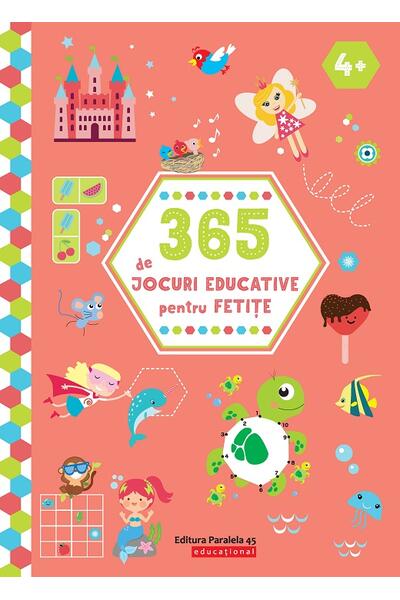 365 de jocuri educative pentru fetițe