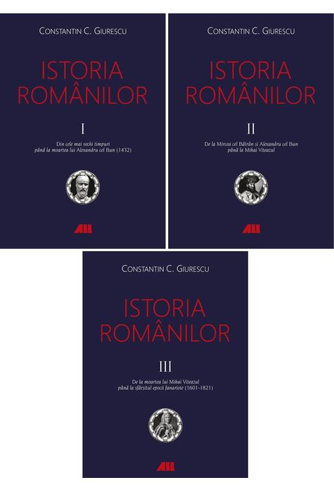 Copertă produs Istoria rom&acirc;nilor (3 volume)
