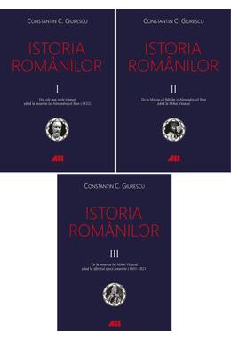 Copertă produs Istoria rom&acirc;nilor (3 volume)