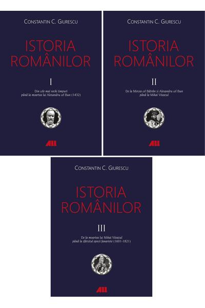 Istoria rom&acirc;nilor (3 volume)