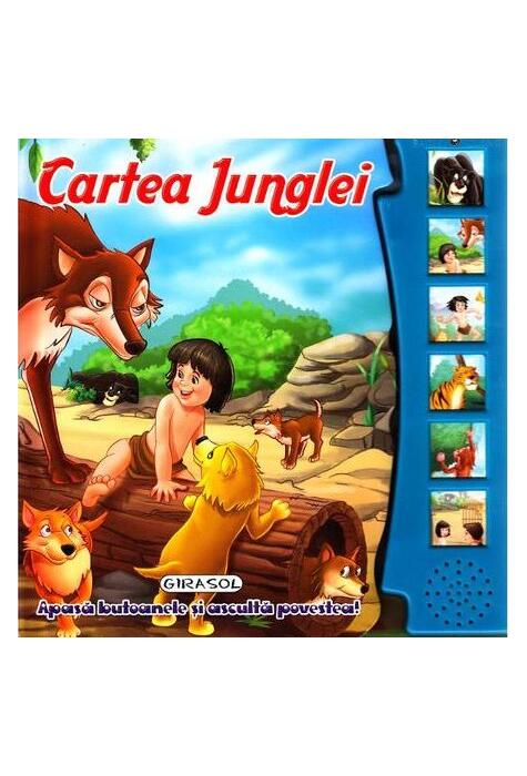 Copertă produs Citește și ascultă. Cartea junglei