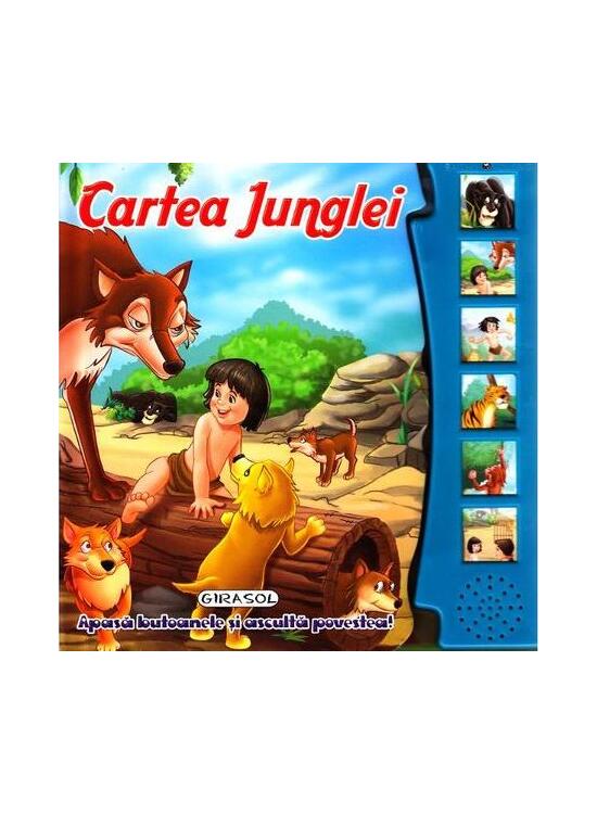 Copertă produs Citește și ascultă. Cartea junglei - gallery big 1