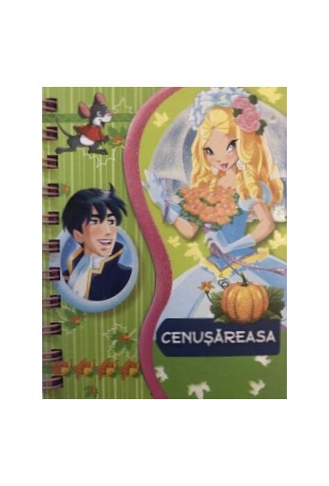 Copertă produs Cenușăreasa. Poveste și activități (carte cu spirală)