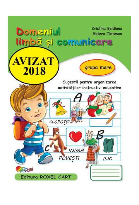 Copertă produs Domeniul Limbă și comunicare. Grupa mare