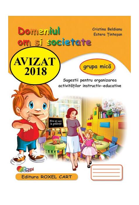 Copertă produs Domeniul om și societate. Grupa mică