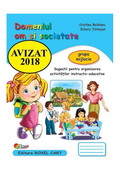 Copertă produs Domeniul Om și societate. Grupa mijlocie