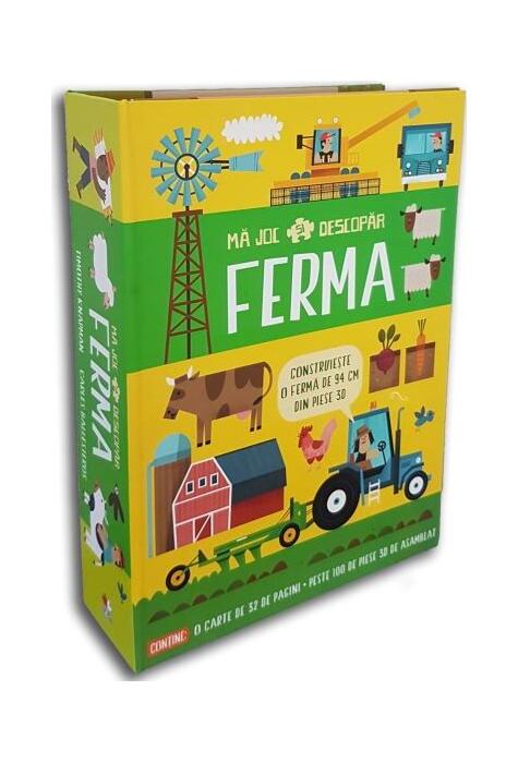 Copertă produs Mă joc și descopăr. Ferma (conține puzzle 3D)
