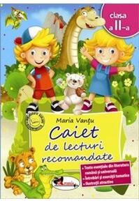 Copertă produs Caiet de lecturi recomandate Clasa a II-a