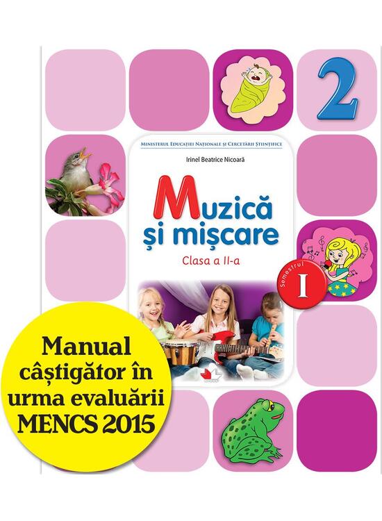 Copertă produs Muzică și mișcare. Manual pentru clasa a II-a - gallery big 1