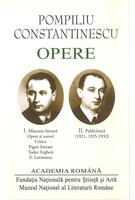 Imagine produs Pompiliu Constantinescu. Opere (Vol. I+II)