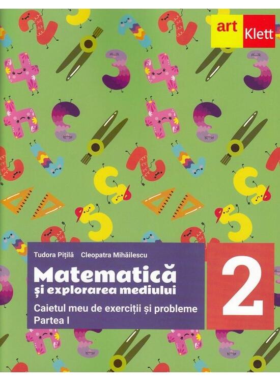 Copertă produs Matematică și explorarea mediului. Caietul meu de exerciții și probleme. Clasa a II-a. Partea I - gallery big 1