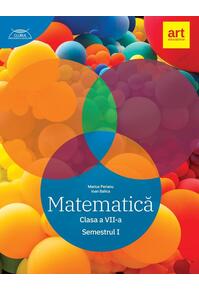 Copertă produs Matematică. Clasa a VII-a. Semestrul 1 - Traseul albastru. Clubul Matematicienilor