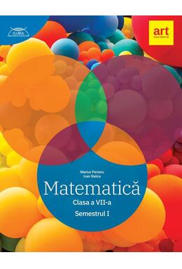 Copertă produs Matematică. Clasa a VII-a. Semestrul 1 - Traseul albastru. Clubul Matematicienilor