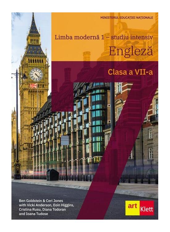 Copertă produs Limba modernă 1 Engleză - studiu intensiv - Clasa a VII-a - gallery big 1
