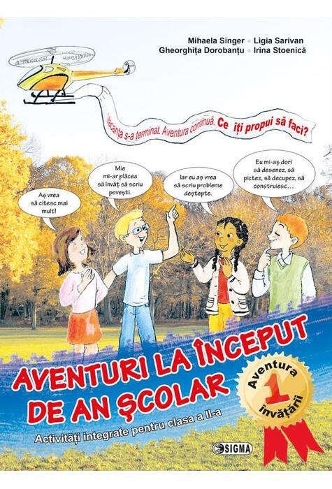 Copertă produs Aventuri la &icirc;nceput de an școlar. Activități integrate clasa a II-a