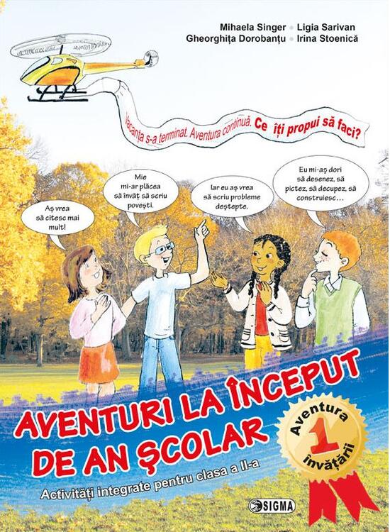 Copertă produs Aventuri la &icirc;nceput de an școlar. Activități integrate clasa a II-a - gallery big 1