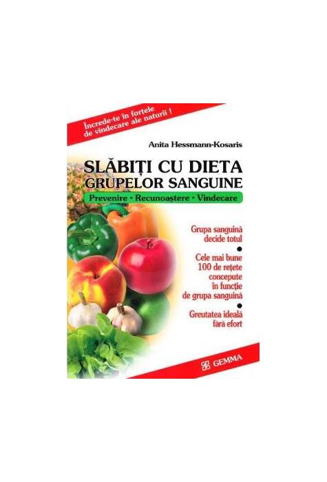 Copertă produs Slăbiți cu dieta grupelor sanguine