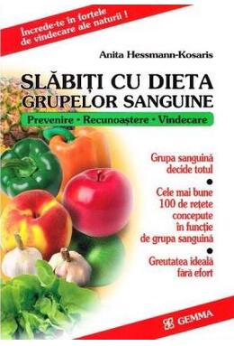 Copertă produs Slăbiți cu dieta grupelor sanguine