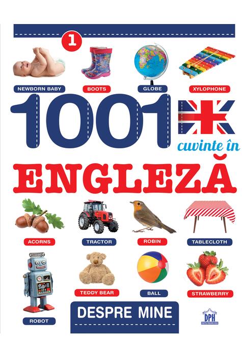 Copertă produs Despre mine. 1001 cuvinte &icirc;n Engleză