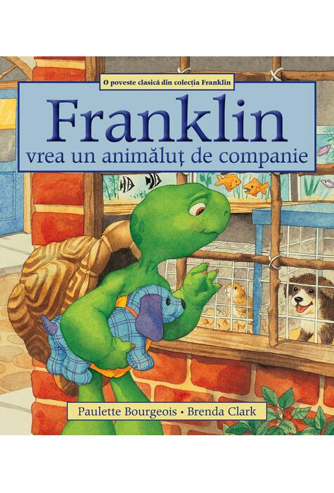 Copertă produs Franklin vrea un animăluț de companie