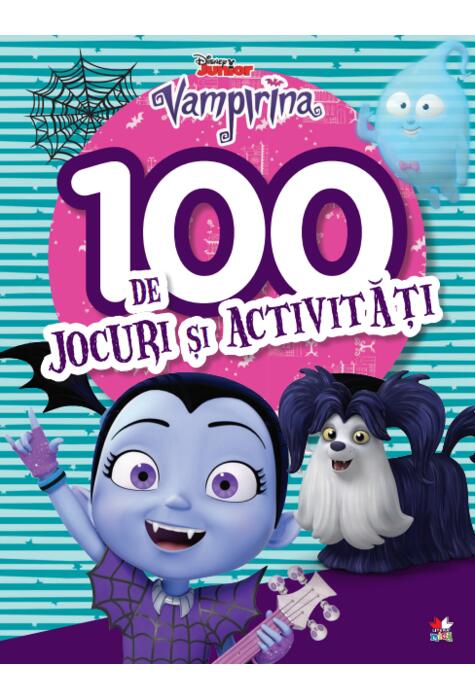 Copertă produs Disney Junior. Vampirina. 100 de jocuri și activități