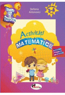 Copertă produs Caietul meu de grădiniță. Activități matematice (3-4 ani)