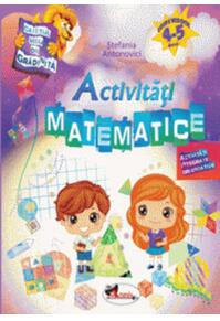 Copertă produs Caietul meu de grădiniță. Activități matematice (4-5 ani)