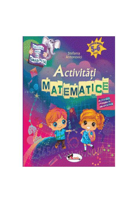 Copertă produs Caietul meu de grădiniță. Activități matematice (5-6 ani)