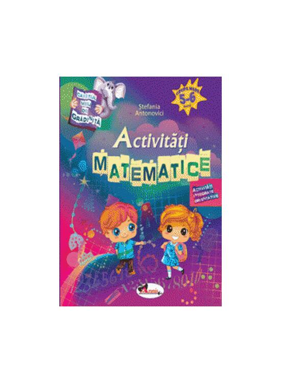 Copertă produs Caietul meu de grădiniță. Activități matematice (5-6 ani) - gallery big 1