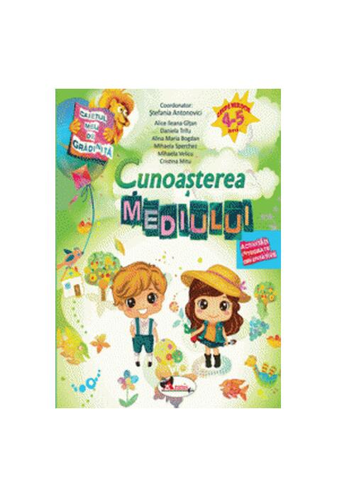 Copertă produs Caietul meu de grădiniță. Cunoașterea mediului (4-5 ani)