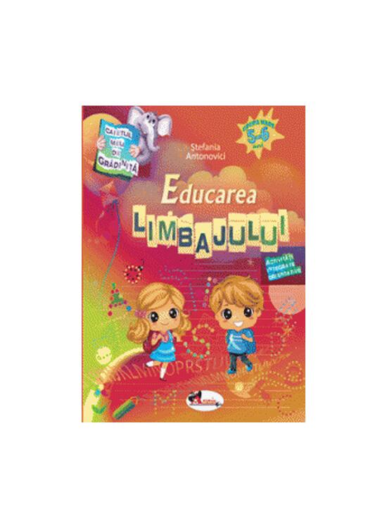 Copertă produs Caietul meu de grădiniță. Educarea limbajului (5-6 ani) - gallery big 1