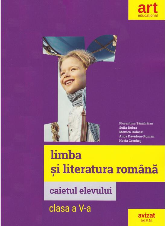 Copertă produs Caietul elevului. Limba și literatura rom&acirc;nă. Clasa a V-a. - gallery big 1