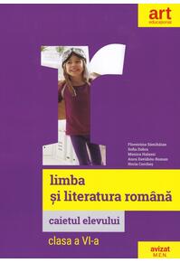 Copertă produs Caietul elevului. Limba și literatura rom&acirc;nă. Clasa a VI-a.