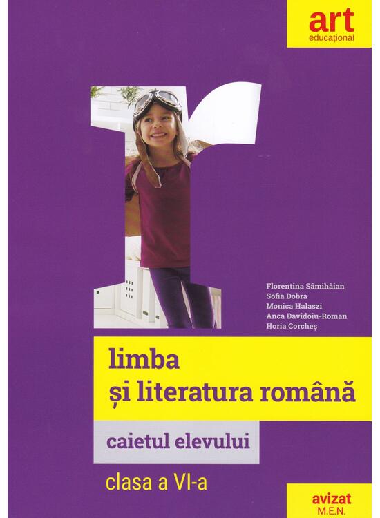 Copertă produs Caietul elevului. Limba și literatura rom&acirc;nă. Clasa a VI-a. - gallery big 1
