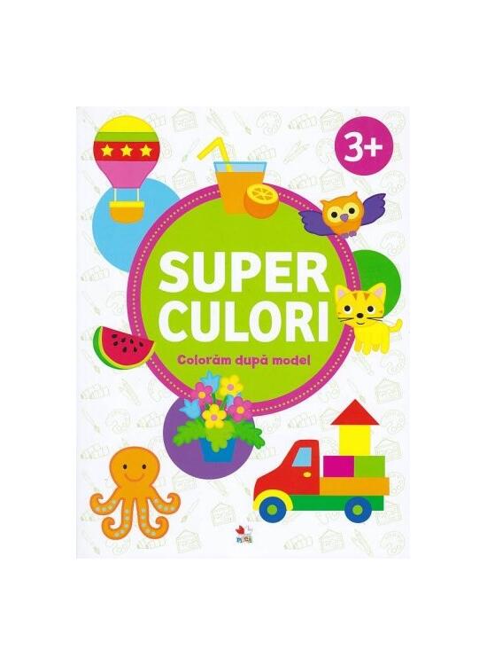 Copertă produs Superculori. Colorăm după model 3+ (Vol.2) - gallery big 1