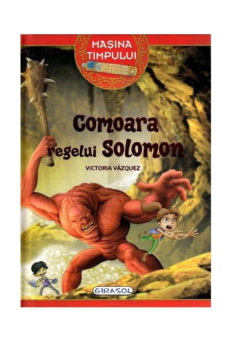 Copertă produs Mașina timpului. Comoara regelui Solomon