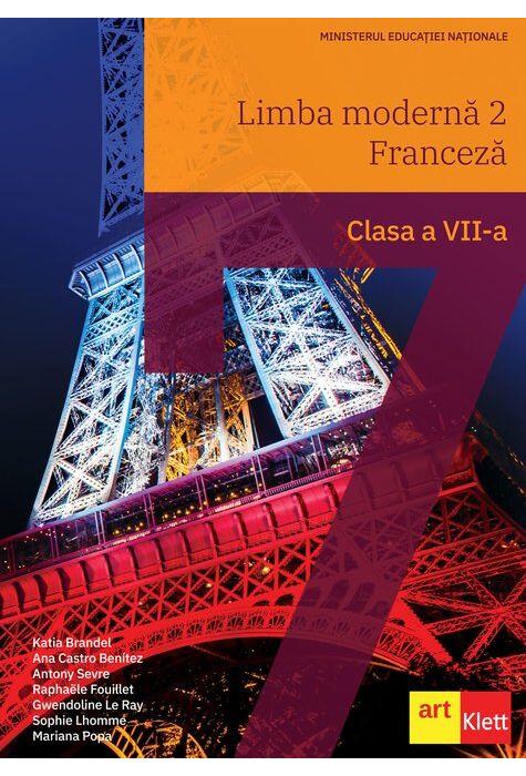 Copertă produs Limba franceză L2. Manual Clasa a VII-a