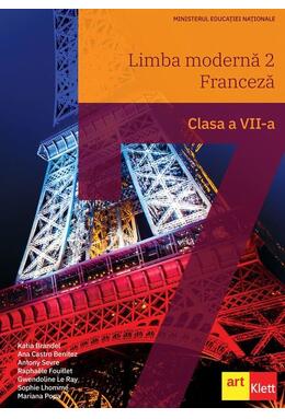 Copertă produs Limba franceză L2. Manual Clasa a VII-a