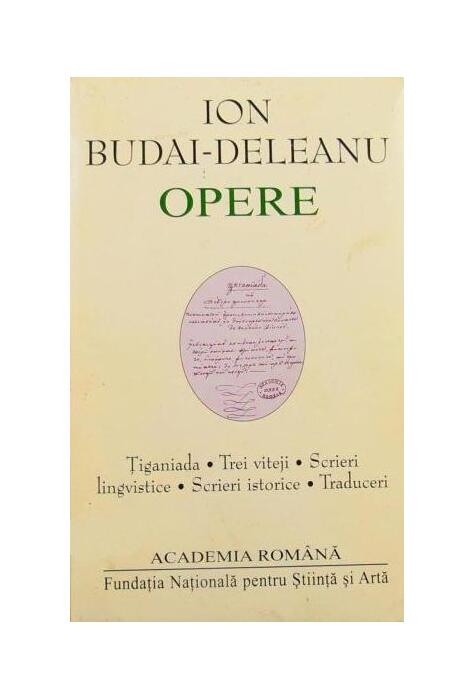 Copertă produs Ion Budai-Deleanu. Opere