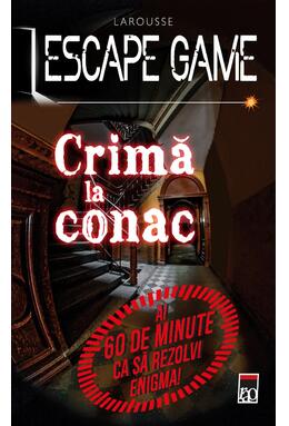 Copertă produs Escape game. Crimă la conac