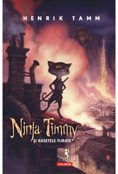 Copertă produs Ninja Timmy și r&acirc;setele furate