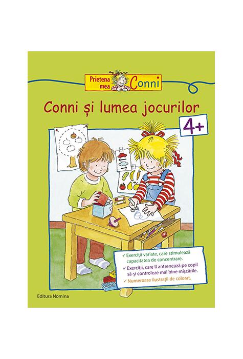 Copertă produs Conni și lumea jocurilor 4+