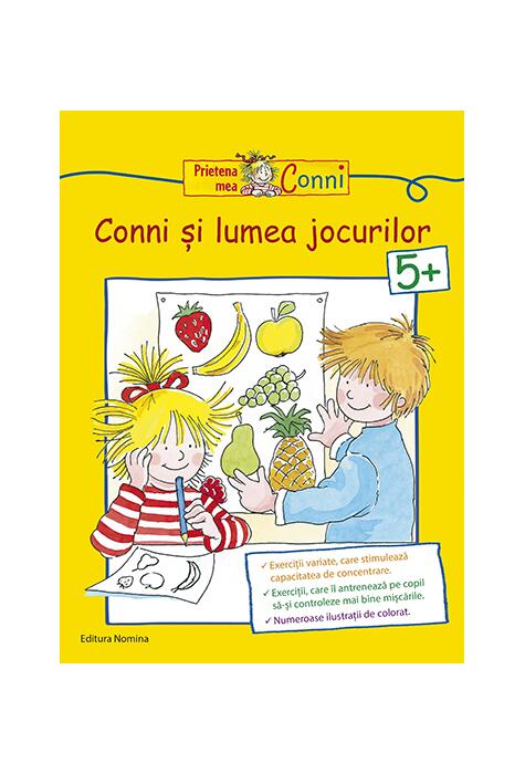 Copertă produs Conni și lumea jocurilor 5+