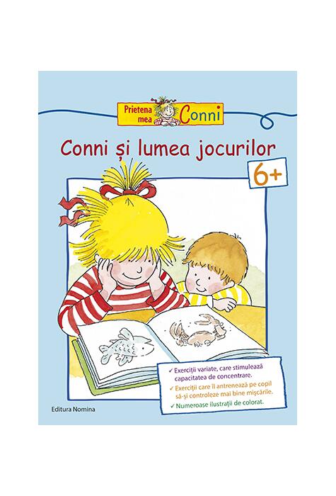 Copertă produs Conni și lumea jocurilor 6+