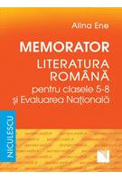 Imagine produs Memorator. Literatura rom&acirc;nă pentru clasele 5-8 şi Evaluarea Naţională