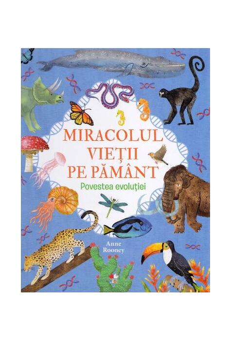 Copertă produs Miracolul vieții pe Păm&acirc;nt. Povestea evoluției