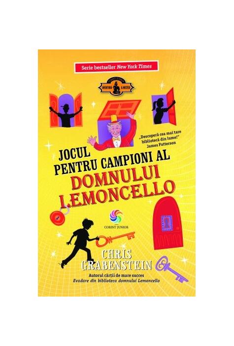 Copertă produs Jocul pentru campioni al domnului Lemoncello (Vol. 4)