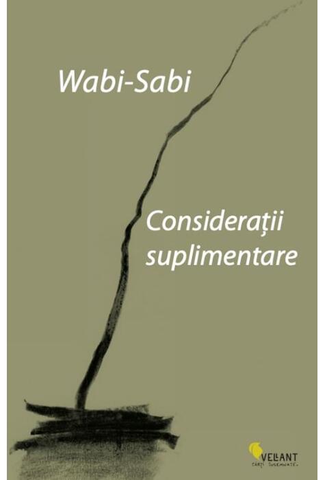 Copertă produs Wabi-sabi. Considerații suplimentare