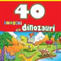 Copertă produs Colorăm. 40 imagini cu dinozauri - gallery small 