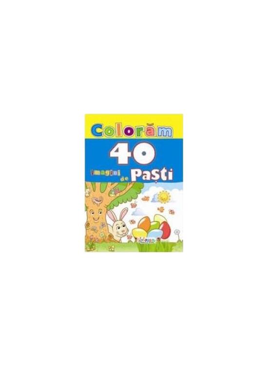 Copertă produs Colorăm. 40 de imagini de Paști - gallery big 1